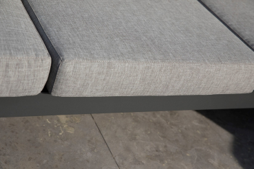 Preview: EXOTAN® Gartenlounge-Set Valerie Rechts Anthrazit / Nanotex